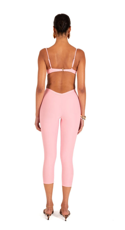 LYNN CAPRIS SWIM PANT - BABY PINK