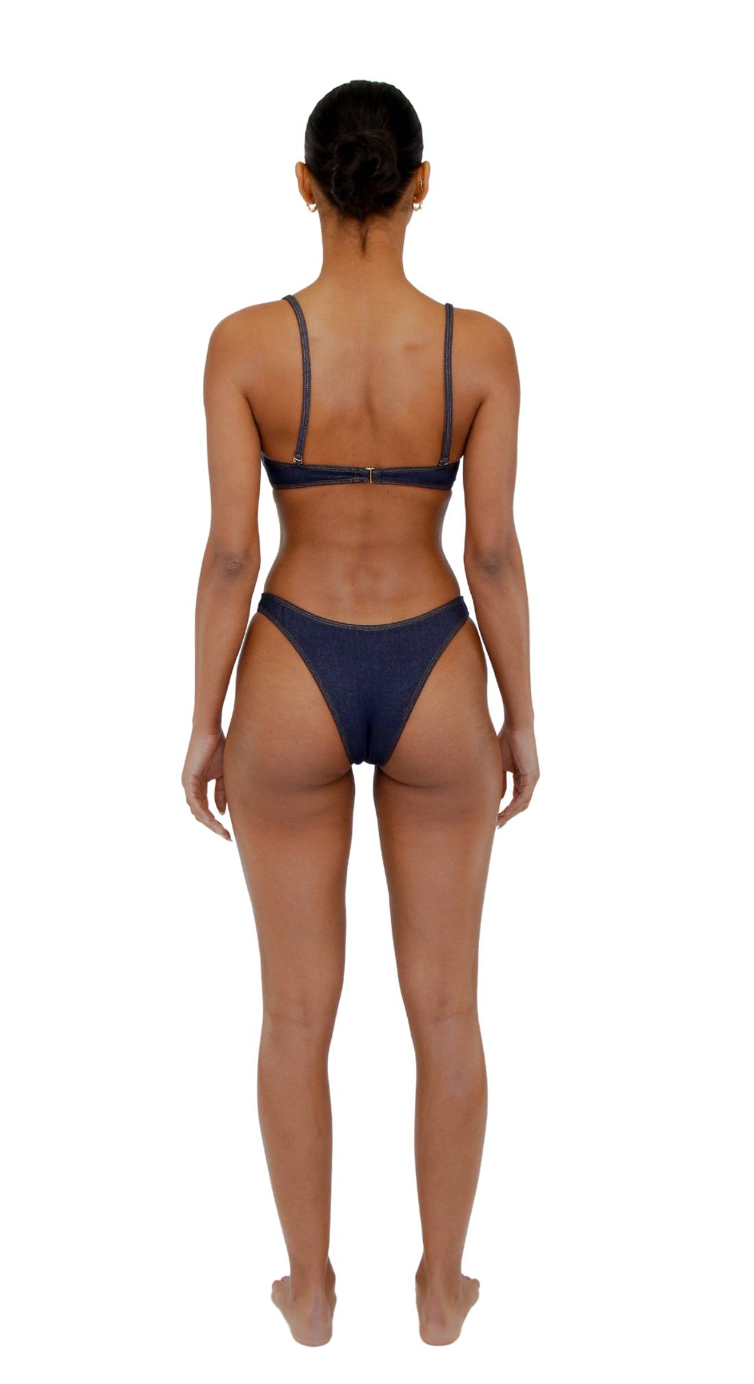 IRIS UNDERWIRE ONE-PIECE - BLUE DENIM - MELISSA SIMONE